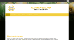 Desktop Screenshot of nashi.org.nz